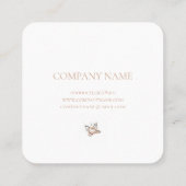 白蓮の名刺 スクエア名刺 (裏面)