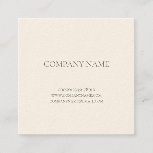 白蓮の名刺 スクエア名刺 (裏面)