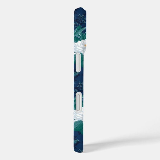 白蓮の深夜蓮の模様 Case-Mate iPhoneケース (裏面 / 右)