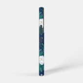 白蓮の深夜蓮の模様 SAMSUNG GALAXYケース (右側面)