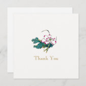 白蓮の花ありがとう 招待状 (正面/裏面)