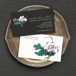 白蓮の花の健康ホリスティック相談員 名刺