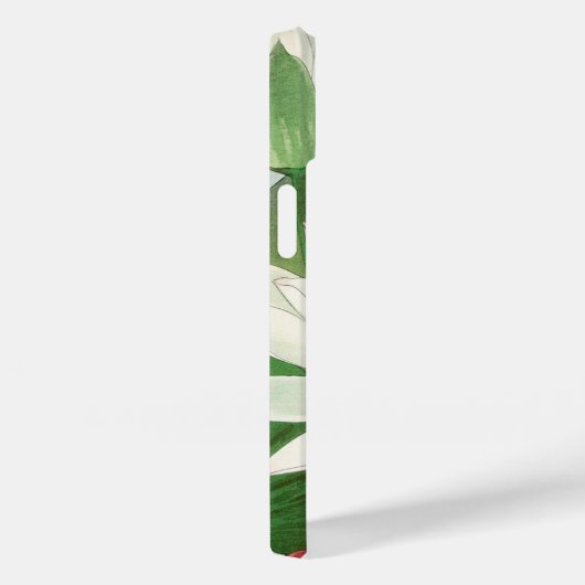 白蓮の花の日本のヴィンテージファインアート名 Case-Mate iPhoneケース (裏面 / 右)