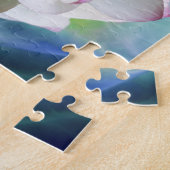 白蓮の花を水晶に ジグソーパズル (側面)