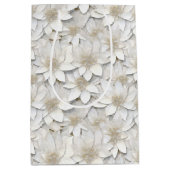 白蓮の花 ミディアムペーパーバッグ (正面)