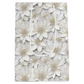 白蓮の花 ミディアムペーパーバッグ (裏面)