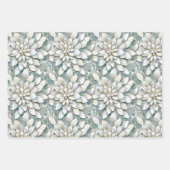 白蓮の花 ラッピングペーパーシート (正面2)