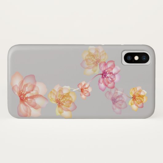 白蓮の花 Case-Mate iPhoneケース (裏面(横))