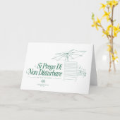 白蓮は邪魔にならない カード (黄色い花)