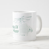 白蓮は邪魔にならない ジャンボコーヒーマグカップ (正面右)