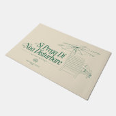 白蓮は邪魔にならない ドアマット (アングル)