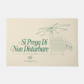 白蓮は邪魔にならない ドアマット (正面)