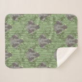 白蓮威厳のある象 シェルパブランケット (正面(横))