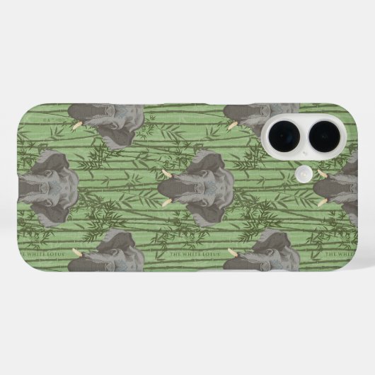 白蓮威厳のある象 Case-Mate iPhoneケース (裏面 (横))