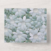 白蓮結婚花 オールインワン招待状 (裏面)