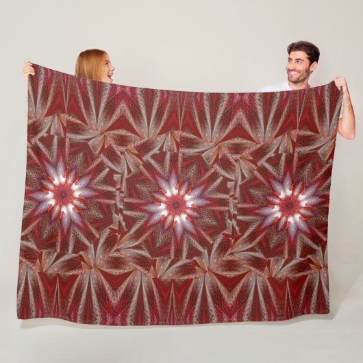 白蓮12 フリースブランケット (インサイチュ)