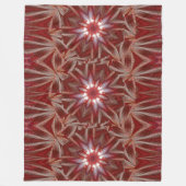 白蓮12 フリースブランケット (正面)