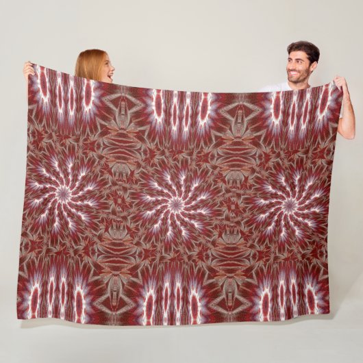 白蓮13 フリースブランケット (インサイチュ)