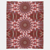 白蓮14 フリースブランケット (正面)