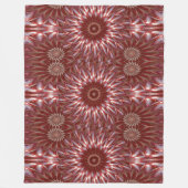 白蓮15 フリースブランケット (正面)