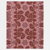 白蓮16 フリースブランケット (正面)