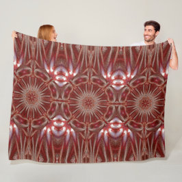 白蓮18 フリースブランケット