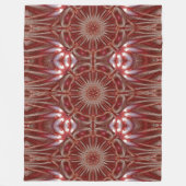 白蓮18 フリースブランケット (正面)