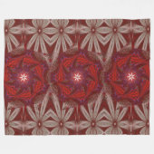 白蓮1 フリースブランケット (正面(横))