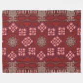 白蓮3 フリースブランケット (正面(横))