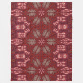 白蓮4 フリースブランケット (正面)