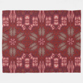 白蓮4 フリースブランケット (正面(横))