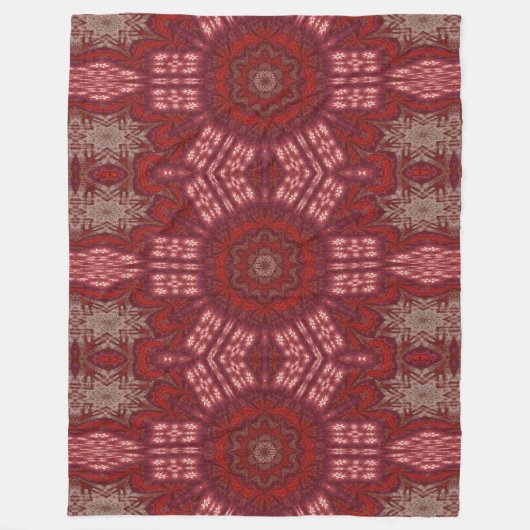 白蓮5 フリースブランケット (正面)