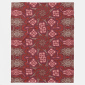 白蓮7 フリースブランケット (正面)