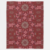 白蓮8 フリースブランケット (正面)