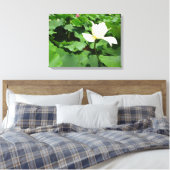 白蓮 キャンバスプリント (インサイチュ (寝室))