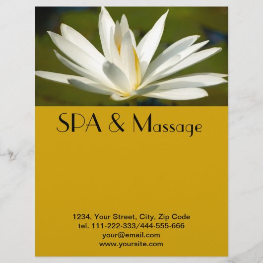 白蓮 チラシ (正面)