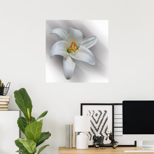 白蓮 ポスター (ホームオフィス)