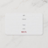 「白蓮」名刺 名刺 (裏面)