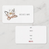 「白蓮」名刺 名刺 (正面/裏面)