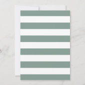 白薔薇の花束| 私たちは逃げた | レセプションパーティー 招待状 (裏面)