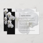 白蘭の情報シート エンクロージャーカード (正面/裏面)