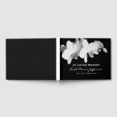 白蘭の記念館または葬式のゲストブック ゲストブック (全面)