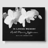 白蘭の記念館または葬式のゲストブック ゲストブック (正面)