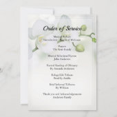 白蘭葬儀招待状 招待状 (裏面)