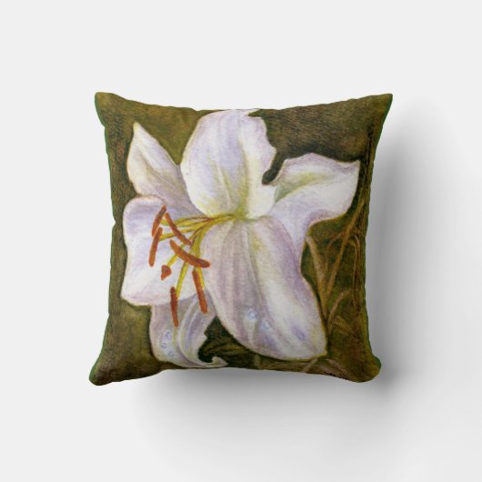 白虎ゆり花 クッション (裏面)