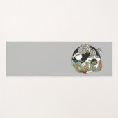 白虎対緑竜陰陽よ ヨガマット (正面(横))