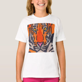 白虎 - ガールズTシャツ Tシャツ