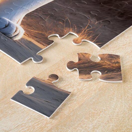 白虎 ジグソーパズル (側面)