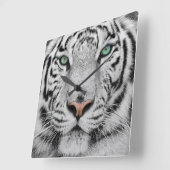 白虎 スクエア壁時計 (傾斜)