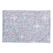 白虹色グリッター 枕カバー (裏面)